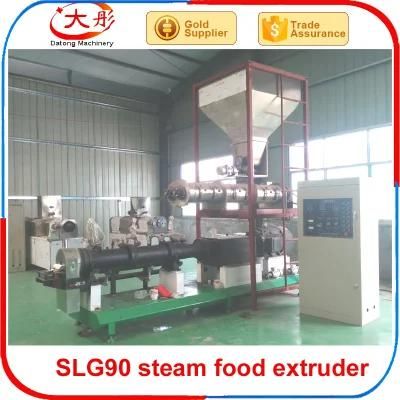 Floating Aquatic Shrimp Fish Food Pellet Processing Extruder Line