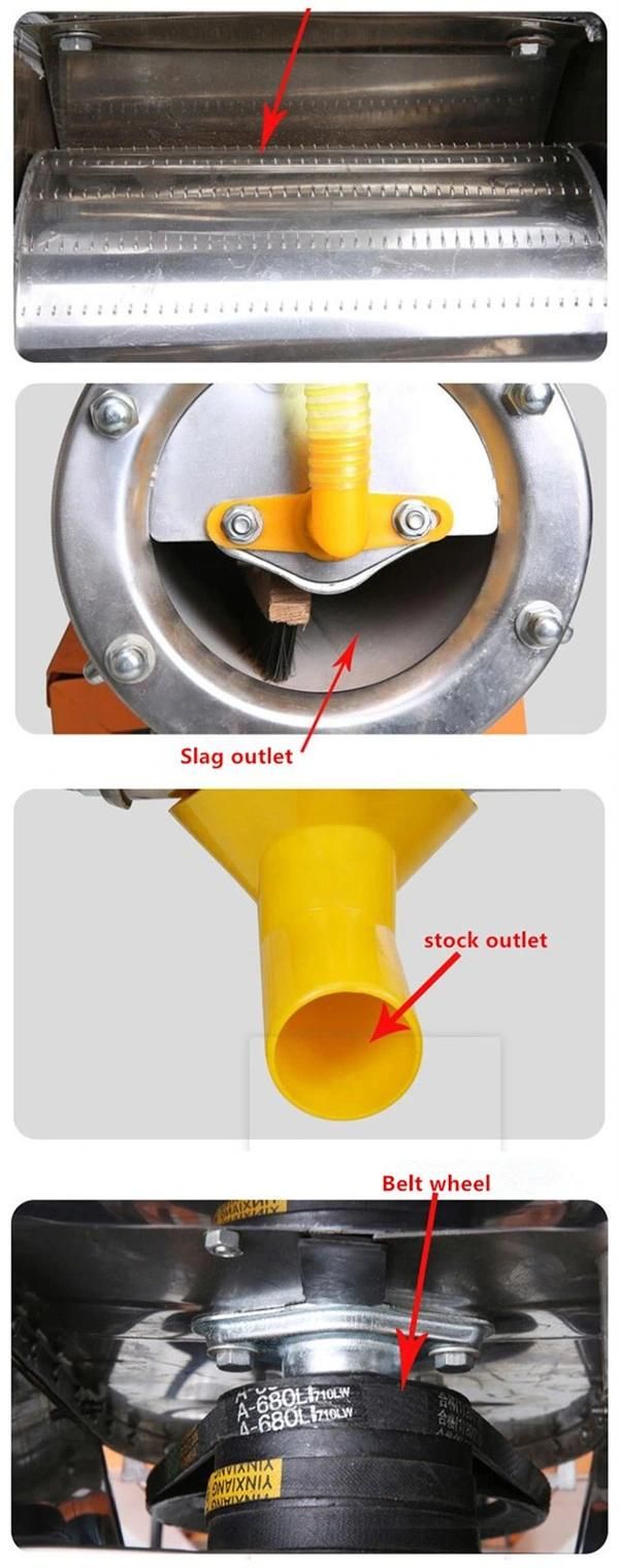 Multifunction Slurry Starch Separator Sweet Potato Crusher Machine
