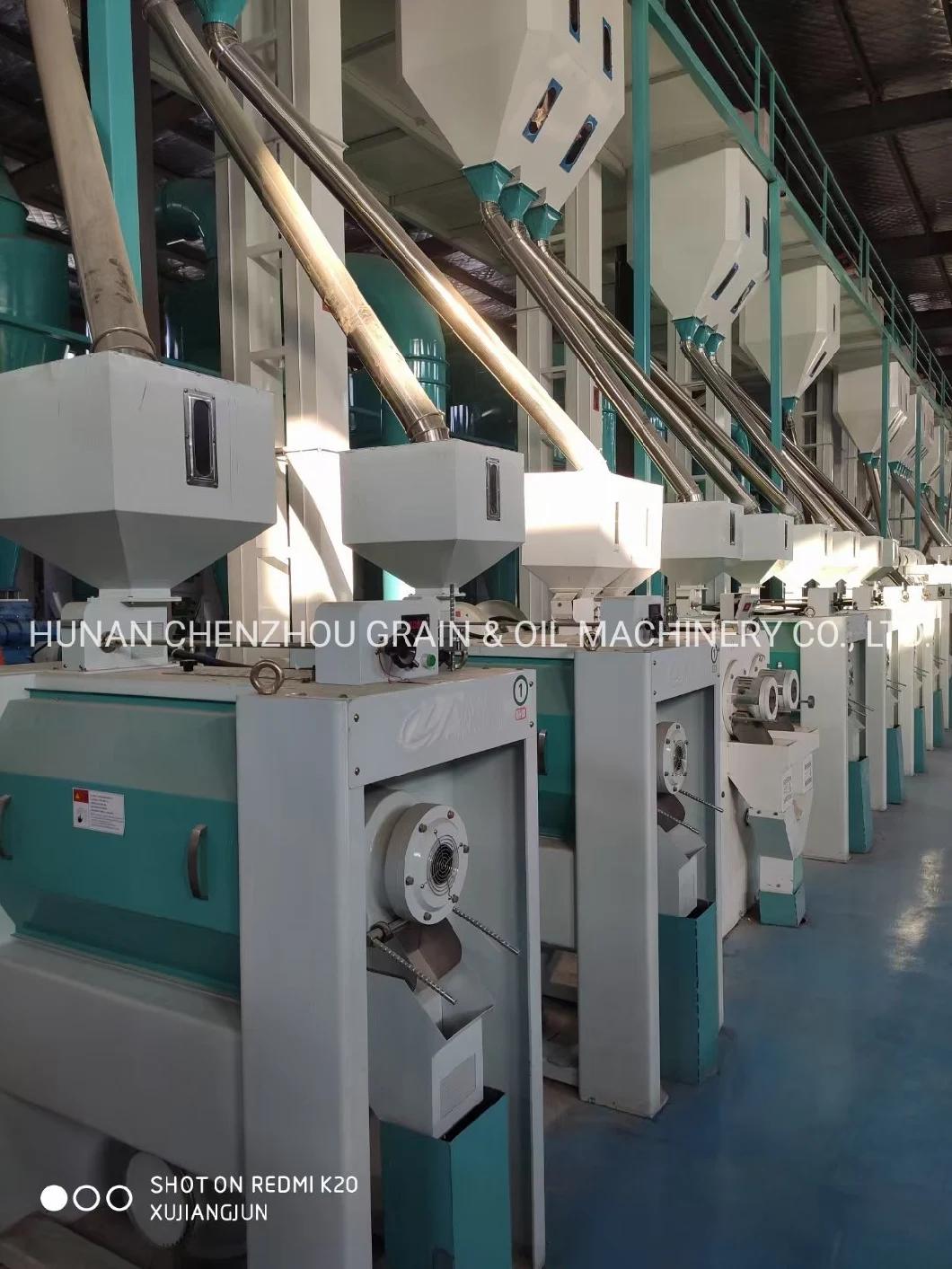 Double Roller Rice Whitener Machine Mnsw21.5fx2