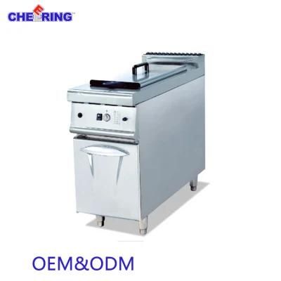 Junjian Cooking Equipment Gas Fryer with Cabinet