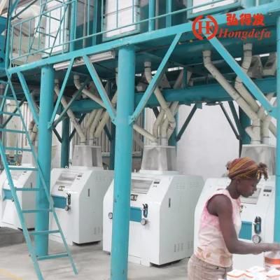 Turnkey Project Flour Mill Maize Corn Wheat Flour Milling Mill Machinery
