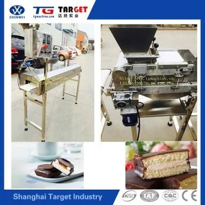 10-25 Kg/H Small Capacity Chocolate Enrobing Machine