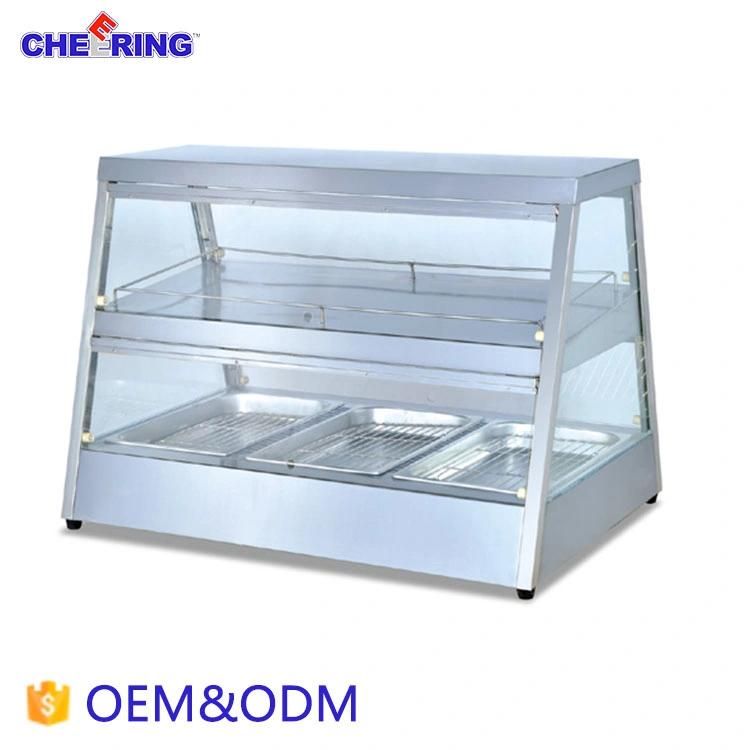 Electric Food Warmer Display Safe Food Warmer Showcase