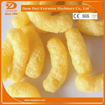 Food Grade Stainless Steel Puffed Corn Snack Food Extruder Machine Production Line
