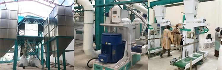 Industrial Automatic Running 50t Maize Flour Milling Plant Grinding Mill