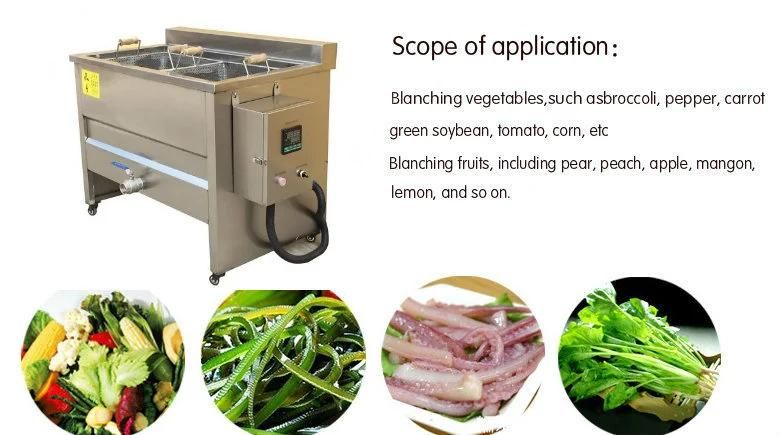 Tune Electrical Heating Potato Chips French Fries Blanching Machine