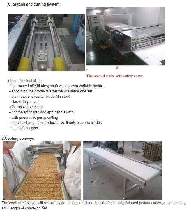 Diary Machine Automatic Peanut /Cereal Candy Protein Bar Snack Production Line