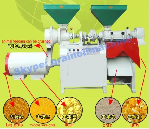 Small Corn Maize Mill Machine