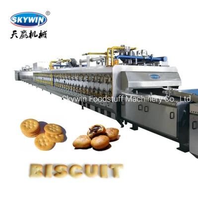 Snack Commercial Cookie Biscuit Gas/Electric/Diesel Tunnel Oven Machine