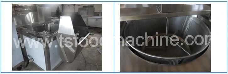 Almond Slices Blanching Machine Almond Blanching Equipment Before Peeling
