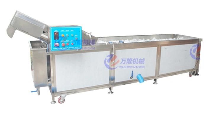 Leaf Vegetable Salad Lettuce Cabbage Spinach Washing Cutting Dewatering Drying Processing Production Line