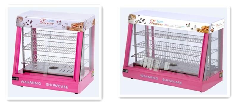 Electric Glass Food Warmer Display Showcase/Catering Equipment/Restaurant Equipment