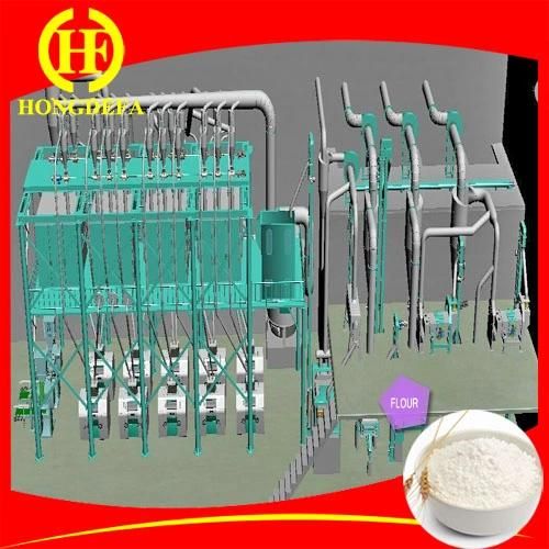 5-500t/24hl Wheat Flour Milling Machine Fully Automatic