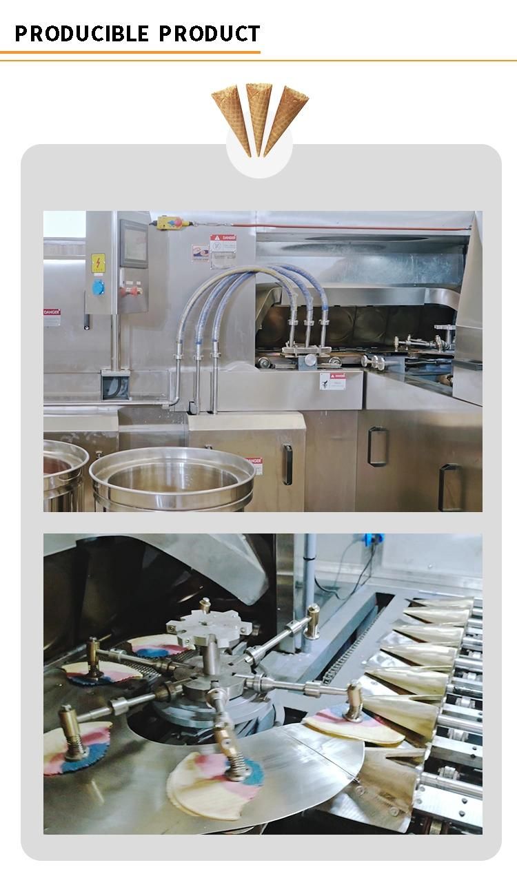 260*240 mm One Die Two Cake Automatic Crisp Tube Production Line, with After-Sales Service