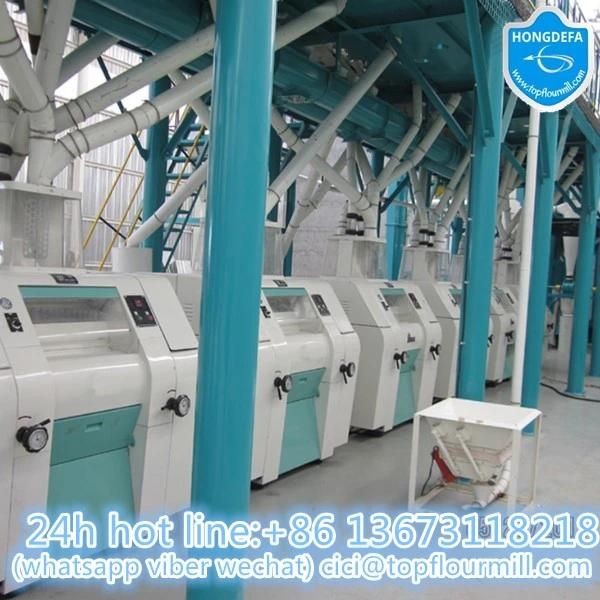 50t Wheat Flour Milling Machine for Ethiopia