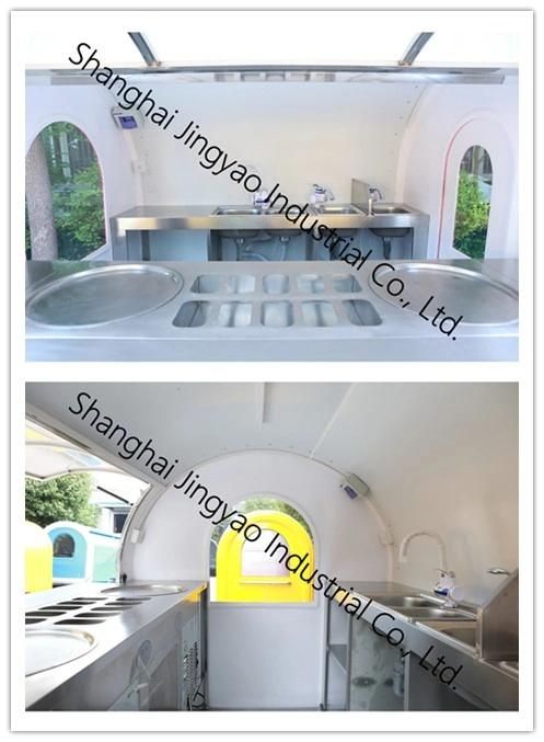 High Quality Modern Food Cart/Ice Cream Concession Trailer/Towable Food Trailer for Sale