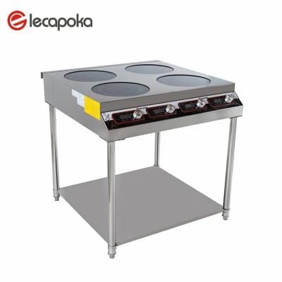 Stainless 220V 3500W Induction Range Cooker for 90cm 900mm Induction Cooker 4 Burner