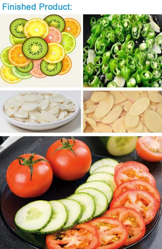 Professional Onion Slicing Machine Potato Slicing Machine