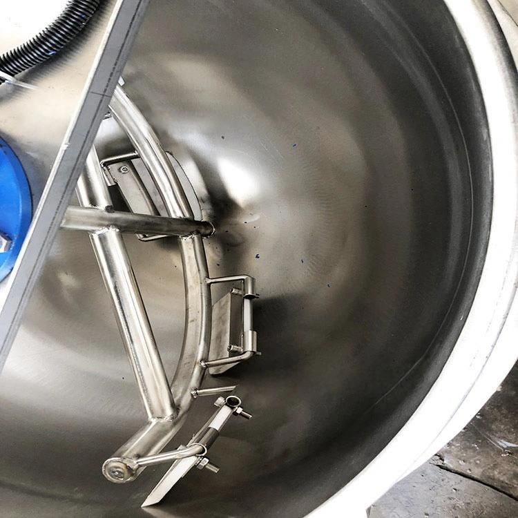 Factory Direct Sale Catering Machinery Industry Steam Jacketed Boiler Automatic Cooking Planet Stirred Soup Port
