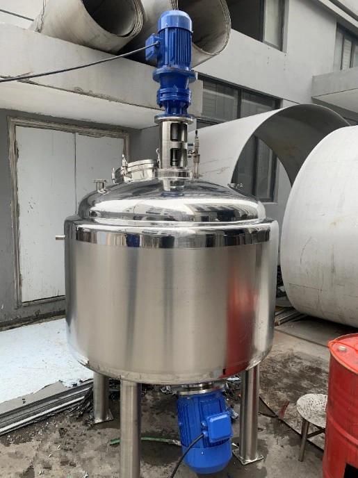 High Speed Tank Emulsifier Tank with Homogenizer Emulsifying Vessel Price