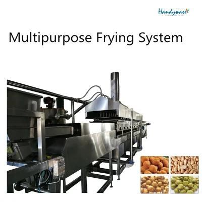 Multipurpose Frying System for The Green Peas, Peanut
