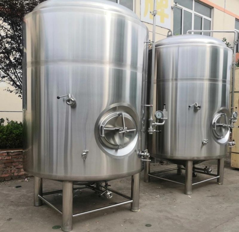 SUS304 4000L Bbt Beer Storage Bright Tank for Beer Brewery