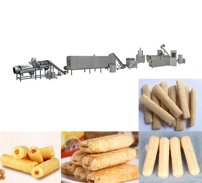 Chinese Multi-Function Non-Fried Puff Snack Processing Line