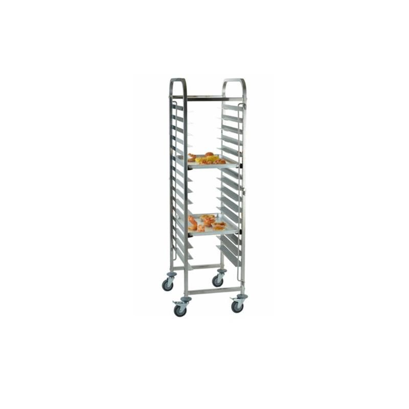 Food Bakery 400*600 Cm Sheet Pan Rack Cooling Trolley