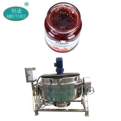 Industrial Jacketed Pot Gas Commercial Cooker Jacket Kettle
