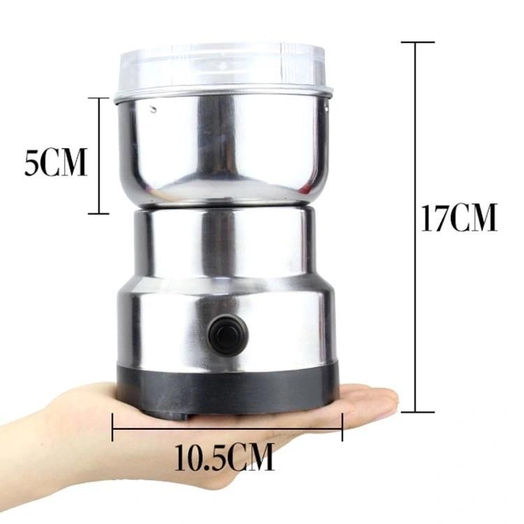 Amazon Hot Sale Stainless Steel Bean Grinder Household Coffee Grinders Small Coffee Mill