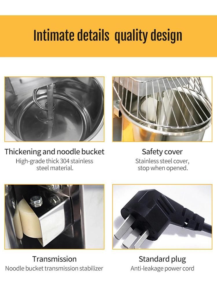 Computer Version 50L Double Speed Dough Spiral Mixer
