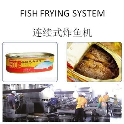 Automatic Fish Fryer Procesiing Line with Capacity at 400kgs/Hr