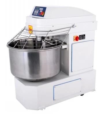 Commercial Double Speed Bakery Spiral Mixer 15kg 25kg 35kg 50kg 100kg Dough Mixer