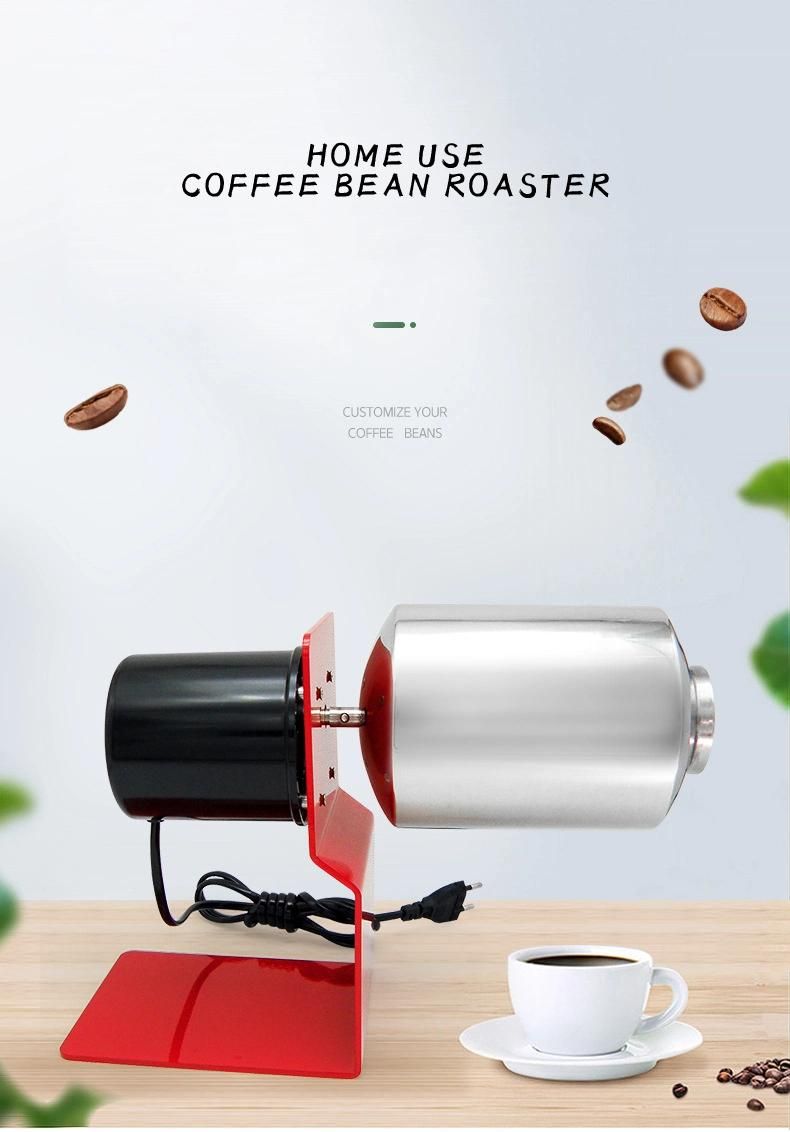 Multifunction Stainless Steel Machine Bean Electric Coffee Roaster Home Use