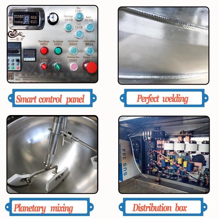 China Factory Designed Industrial Popcorn Machine Automatic Popcorn Making Machine