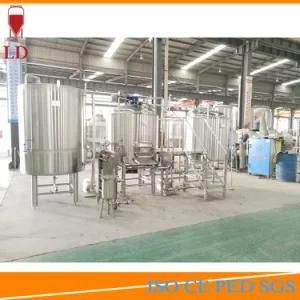 Electric Steam Fire Heating Craft Beer Brewing Brewery Making Machine Stainless Steel