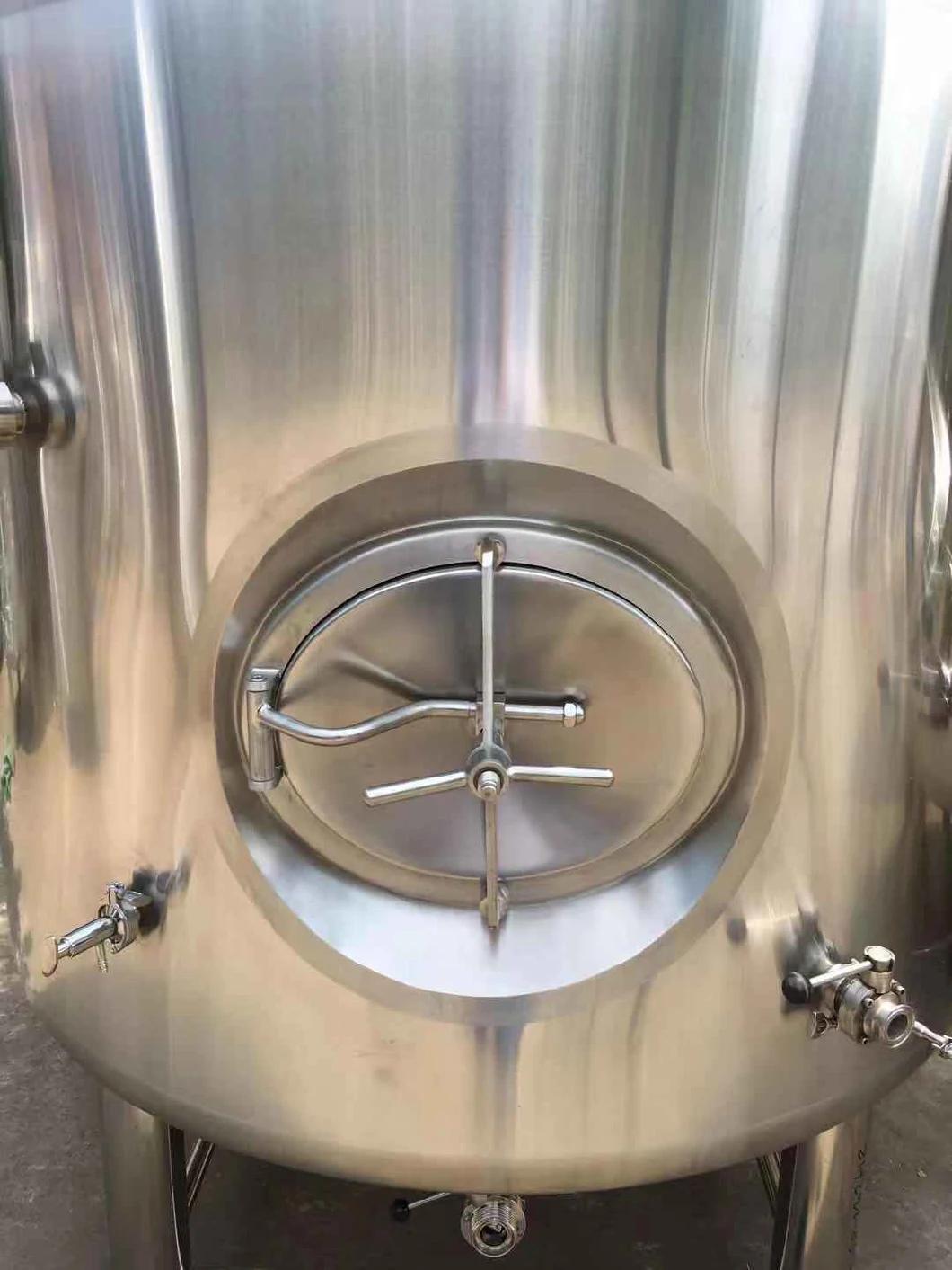 SUS304 4000L Bbt Beer Storage Bright Tank for Beer Brewery