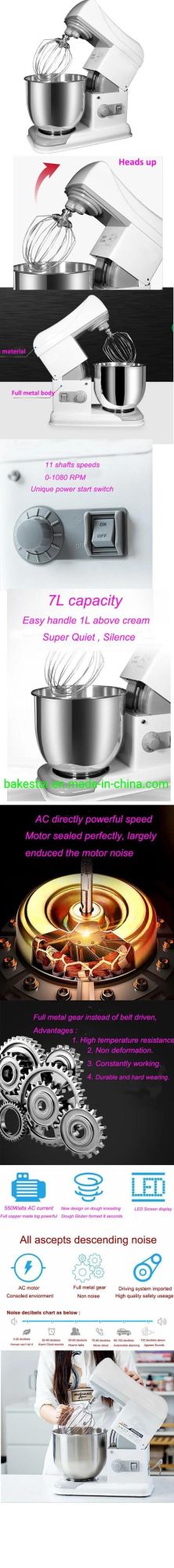 Bakery Mixer 7 Liter, Cake Mixer