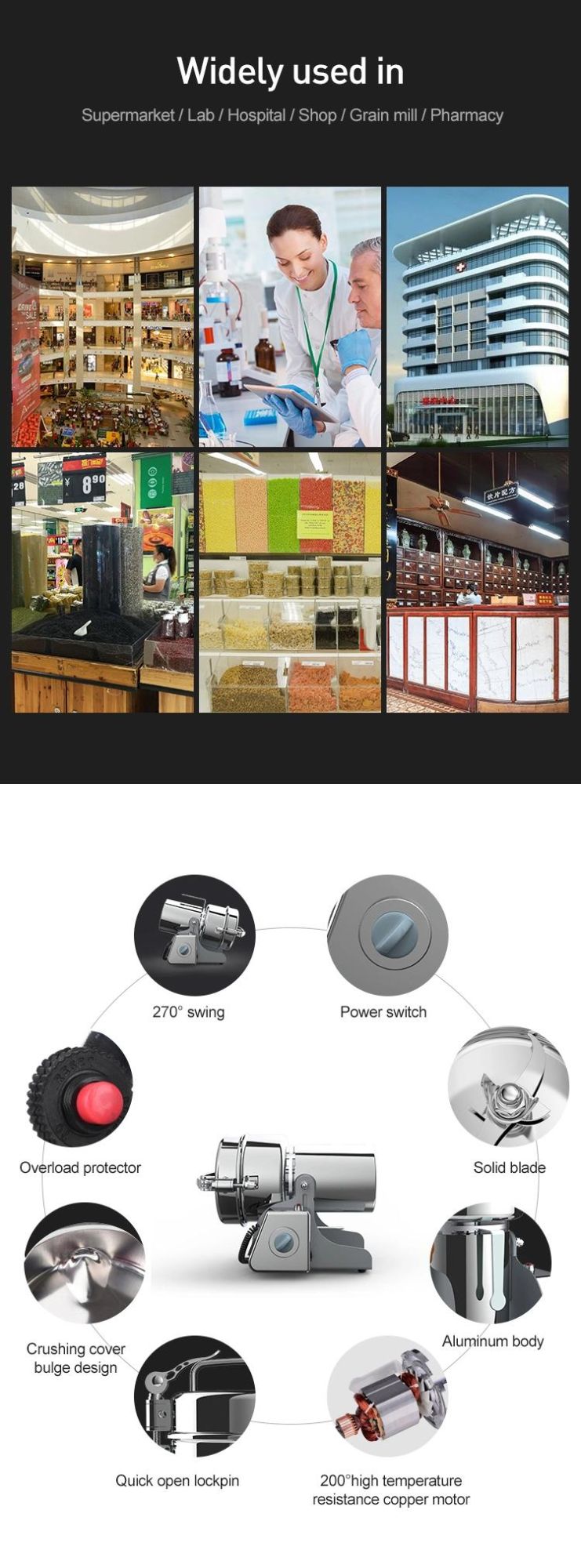 Herbs Powder Mill Medical Herbs Grinding Coffee Grinding
