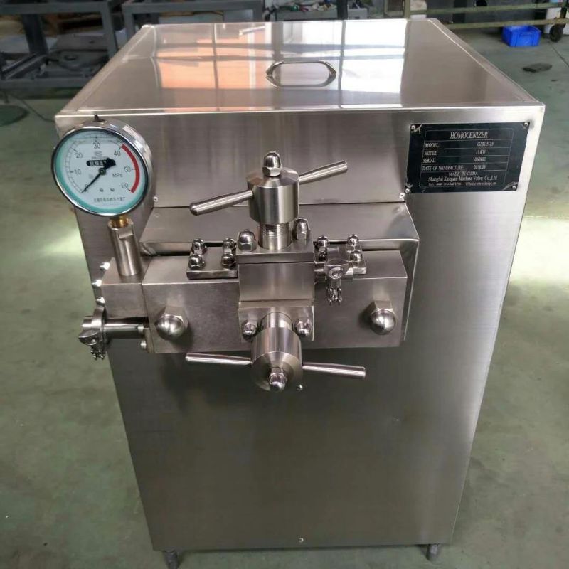New Milk Juice Soymilk Beverage Ice Cream Homogenizer for Sale