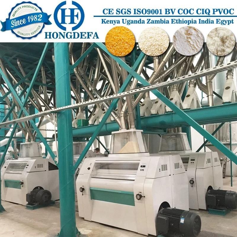 Super White Maize Meal Making Machine 150ton Per Day