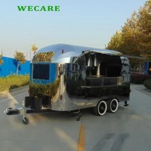 Electric Towable Food Trailer for BBQ
