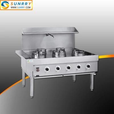 Commercial Stainless Steel Cooking Gas Burner Furnace