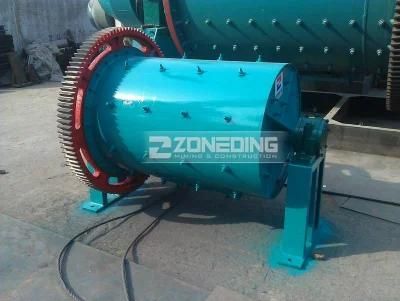 Intermittent Batch Ball Mill with Fine Grinding Output Sizes for Small Capacity