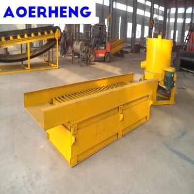 Land Gold Mining Machinery with Agitation Chute and Fixed Chute