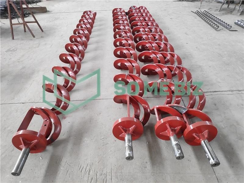 Abrasion Resistant Helicoid Screw Flight for Bulk Material Handling