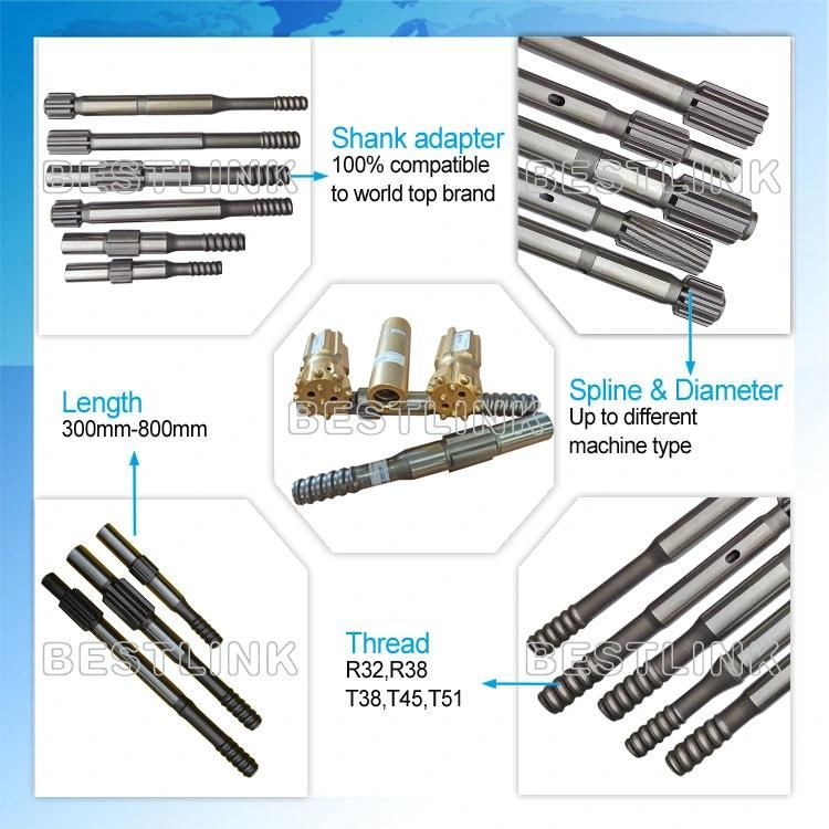 Yd90m, R32-330mm Shank Adapter Shank Adaptors