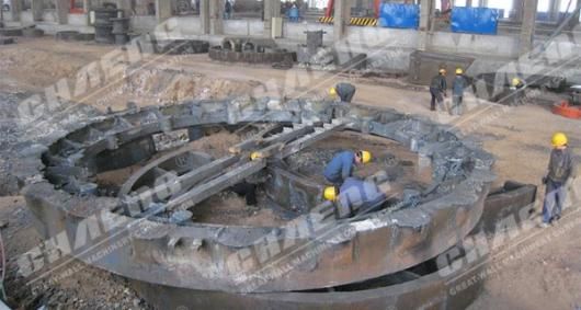 Girth Gear and Tyre of Kiln Manufacturer