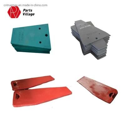 Professional Telsmith Shanbao Rock Crusher Machine Wear Parts Jaw Plate