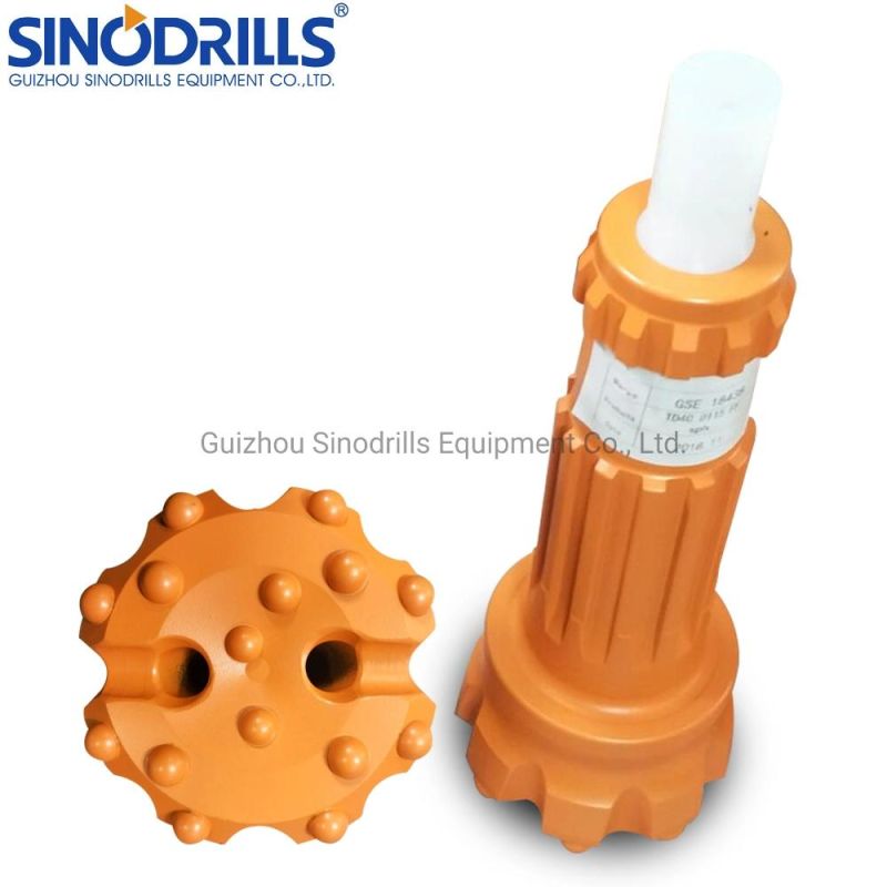 High Air Pressure Td40 Hammer 130mm DTH Bit Td 40